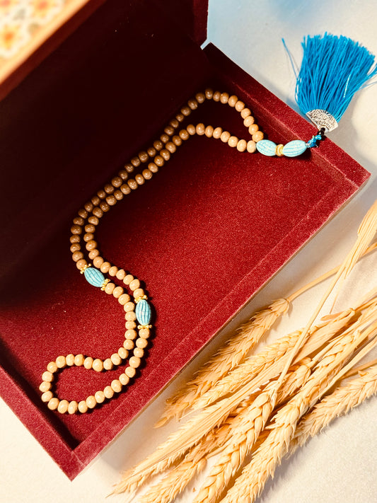 100% Turbah Karbala Rosary, Karbala Soil Prayer Beads