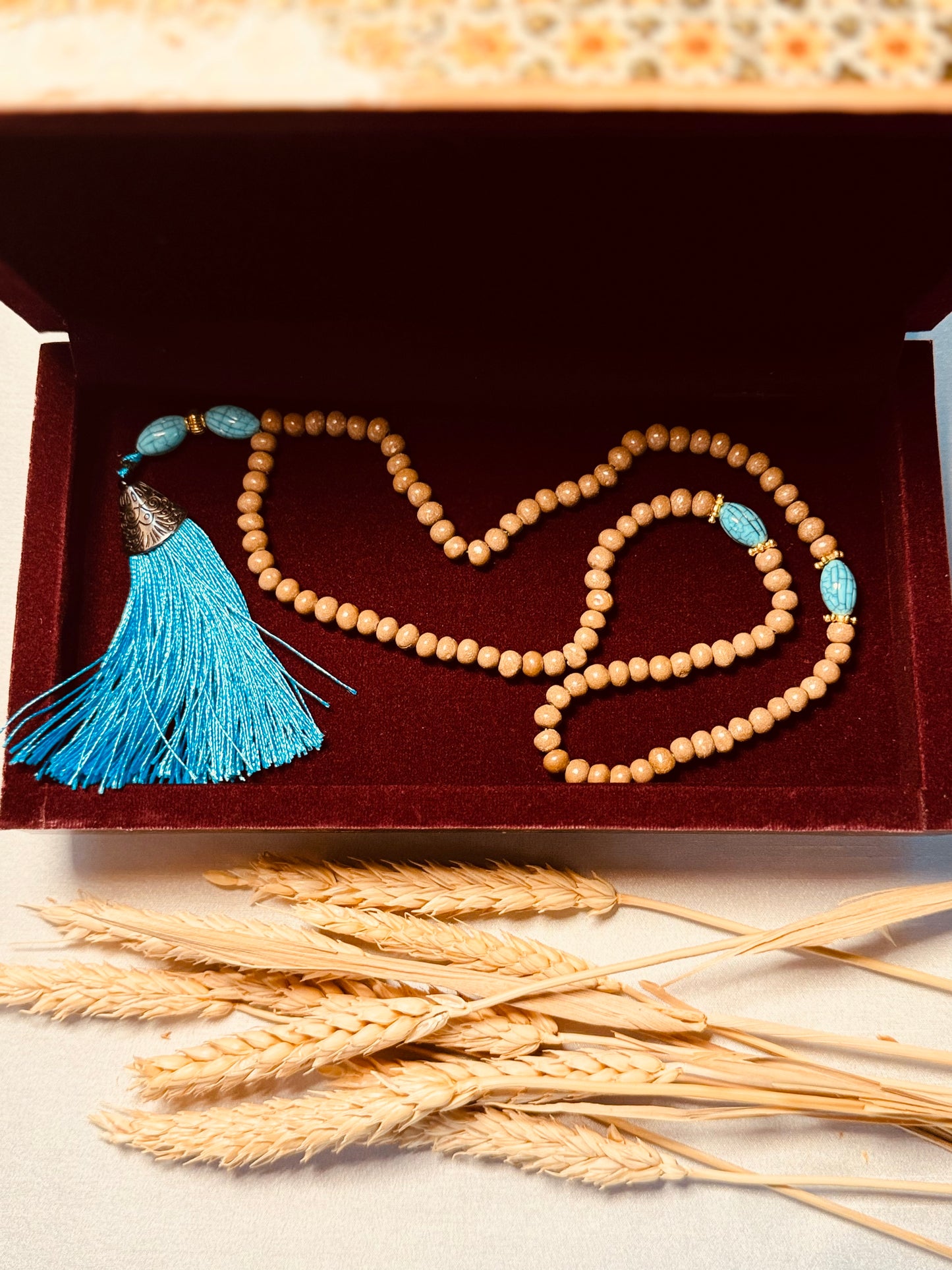 100% Turbah Karbala Rosary, Karbala Soil Prayer Beads