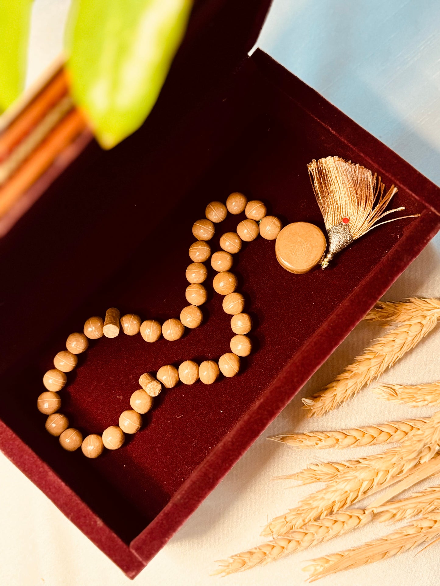 100% Turbah Karbala Rosary, Karbala Soil 34 Prayer Beads mixed with soil of Imam Husseins Basement near the grave