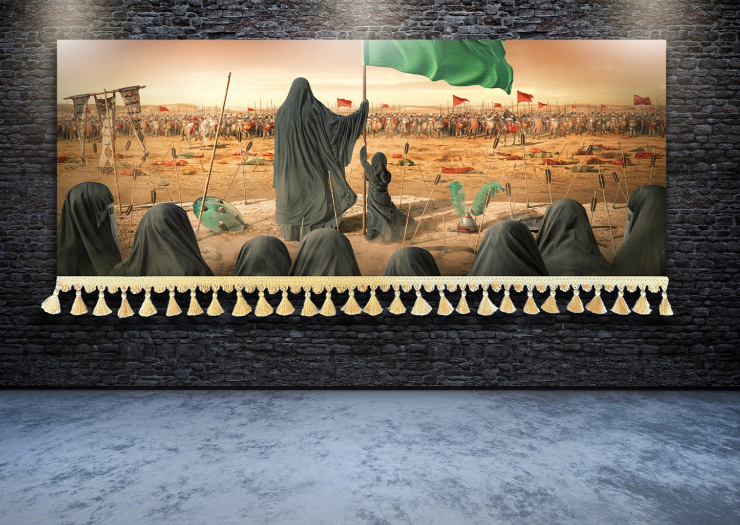 Sayede Bibi Zaynab in-wall Banner