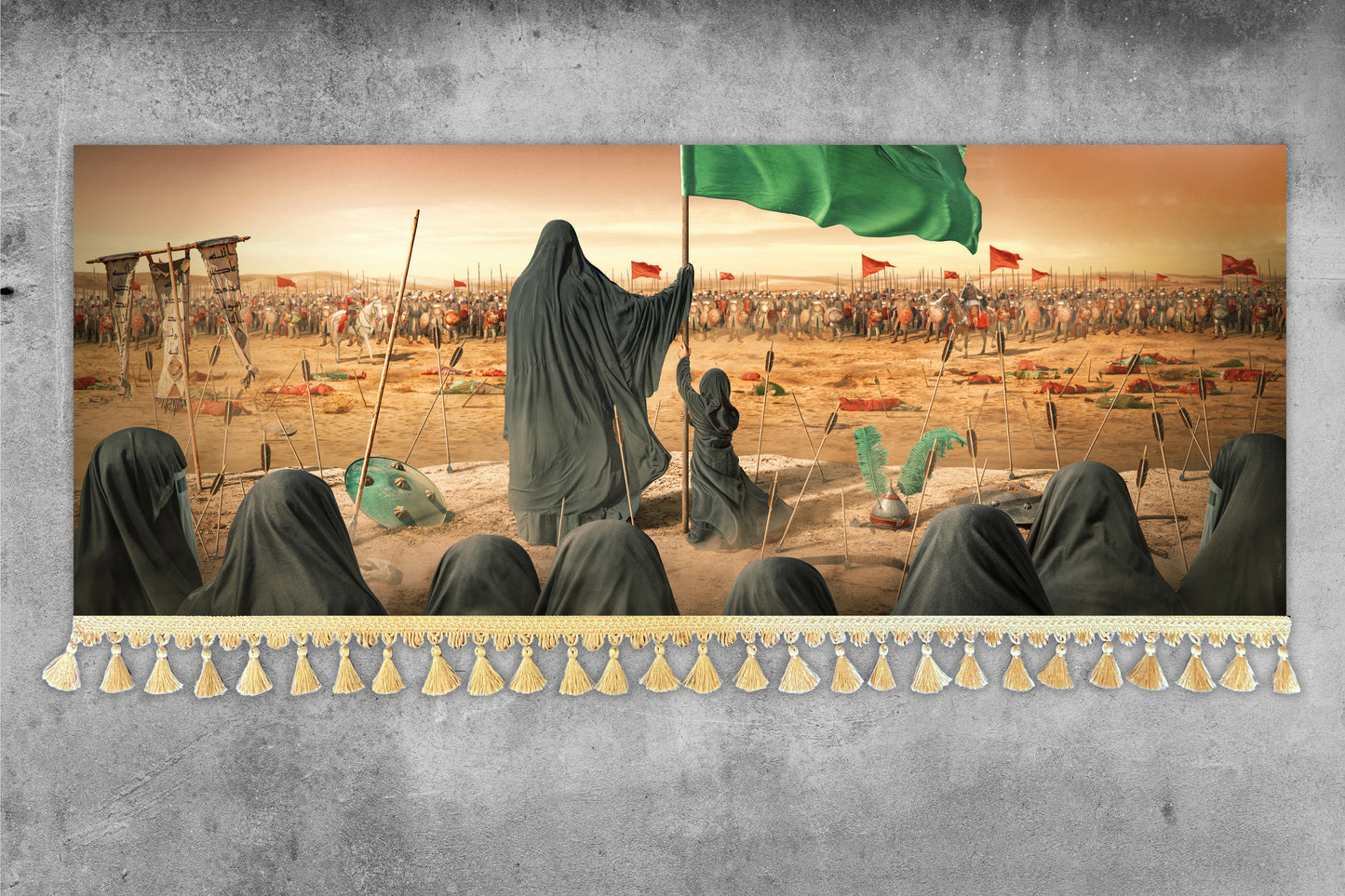 Sayede Bibi Zaynab in-wall Banner