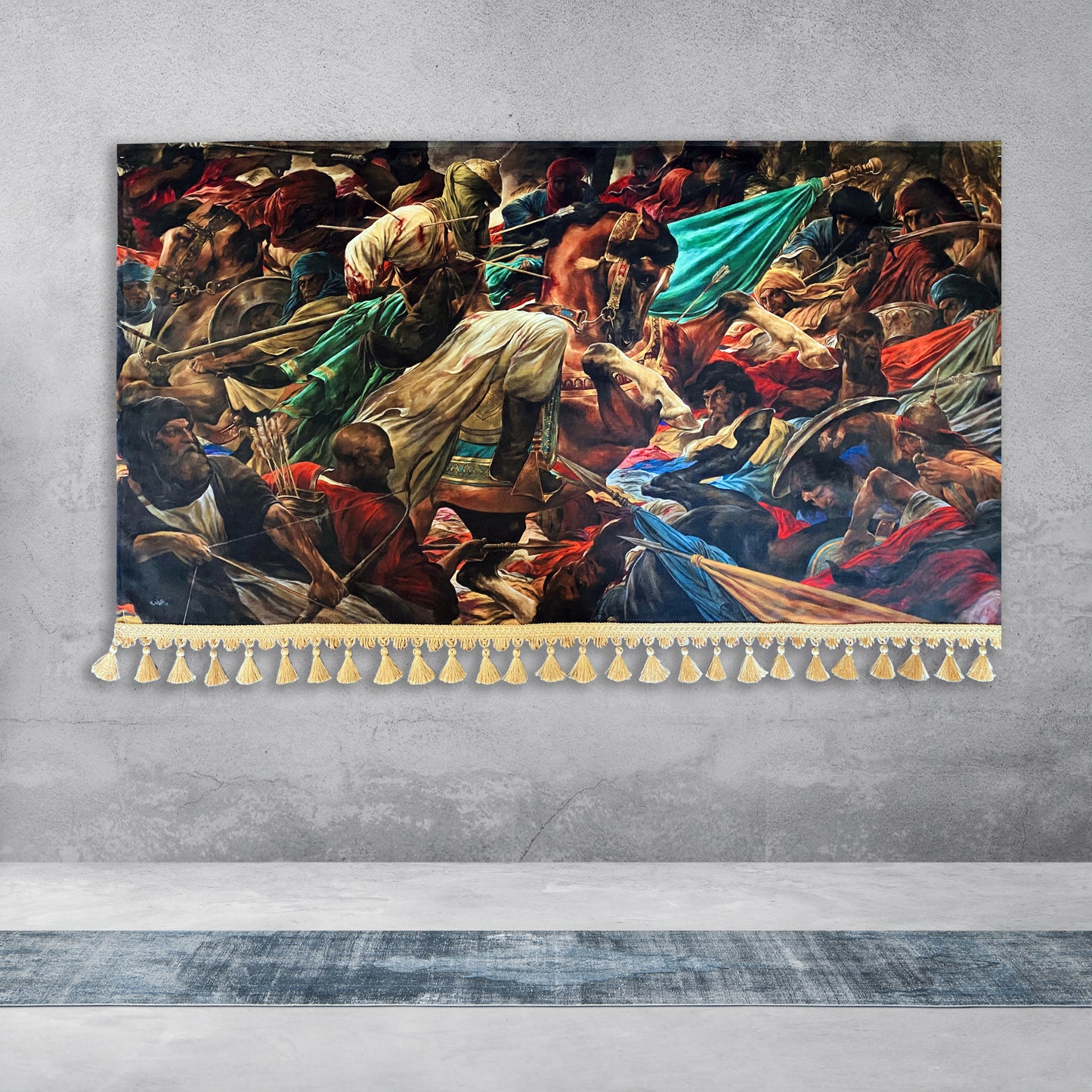 (Abbas last battle of Karbala) High quality banner