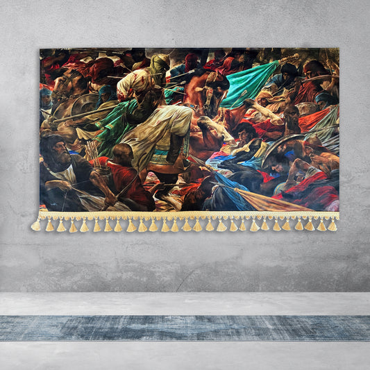 (Abbas last battle of Karbala) High quality banner